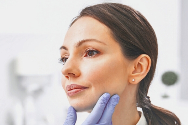 skin clinic patient
